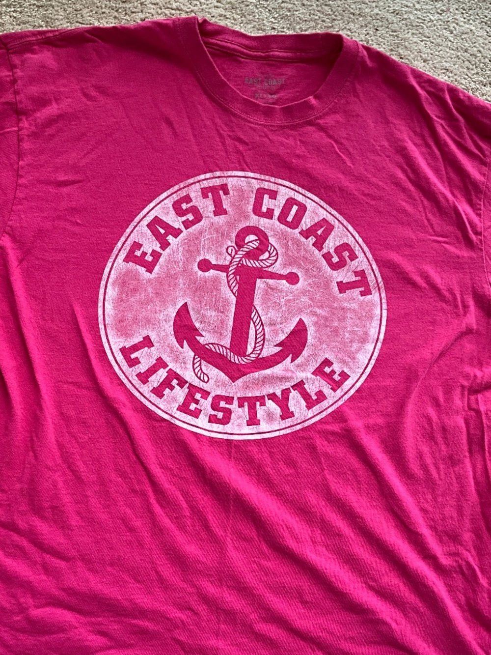 East Coast Lifestyle T shirt. XL